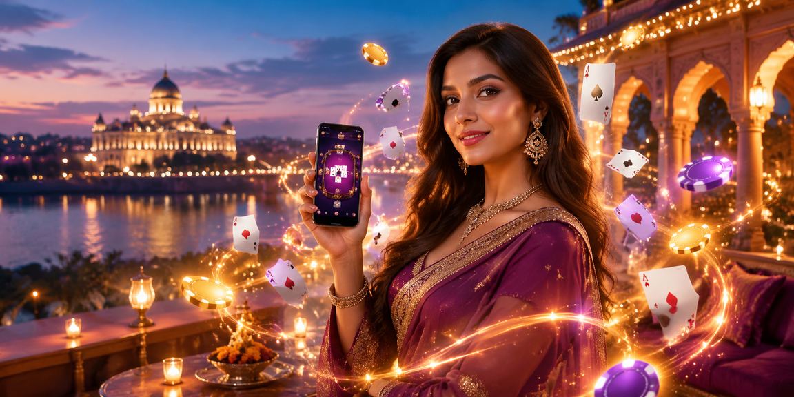 Malaysian player playing online casino Teen Patti on a phone in Putrajaya